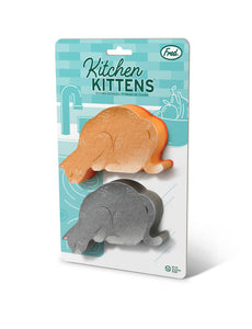 Kitchen Kittens- Set of 2 Kitchen Sponges