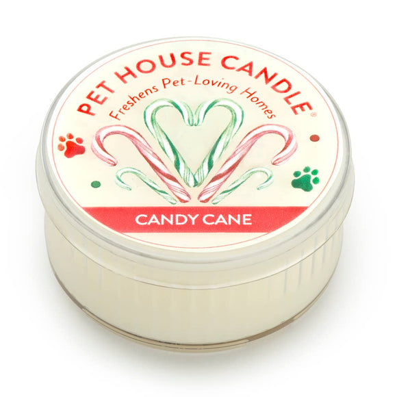 Candy Cane Mini Candle 1.5 oz