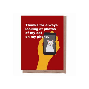 Cat Photos Greeting Card