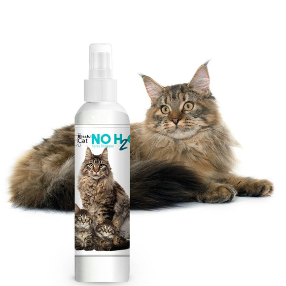 The Blissful Cat NO H20 Spray Shampoo You Don't Get Wet-4oz