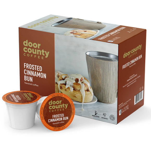 Frosted Cinnamon Bun Flavored Specialty Coffee K-Cups
