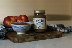 Amish Applesauce - No Sugar Added (16 oz jar)