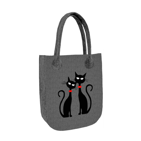 Black Cats Borsa Shopper Linea City Bertoni