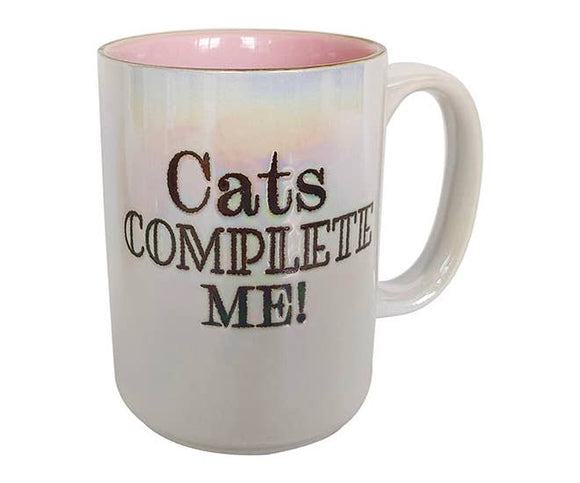 Cats Complete Me 18oz Coffee Mug