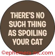 MAGNET: There's no such thing as spoiling your cat.