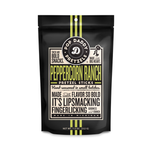 Pop Daddy – Peppercorn Ranch Seasoned Pretzels 7.5oz