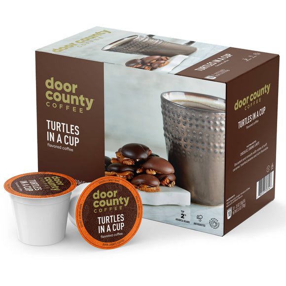Turtles In a Cup Flavored Specialty Coffee K-cups