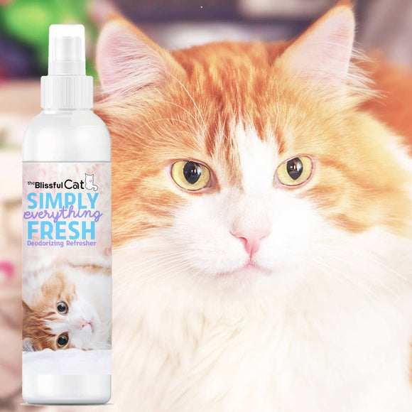 The Blissful Cat Simply Fresh Deodorizing Spray-4oz