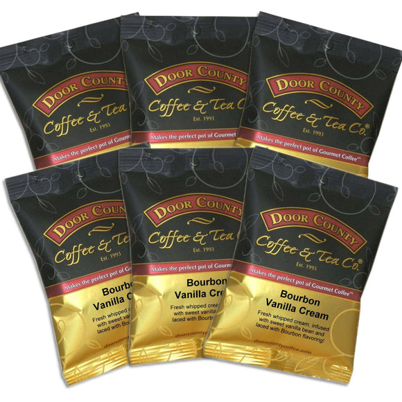 Bourbon Vanilla Creme Flavored Coffee, 1.5oz Packet