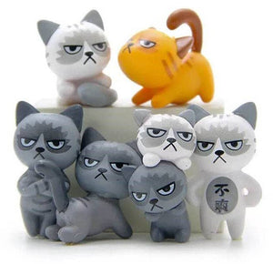 Angry Cat Figurine