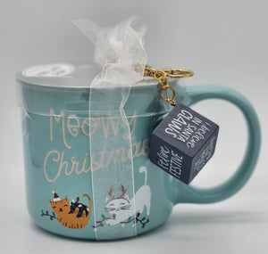 Meowy Christmas Mug Gift Set