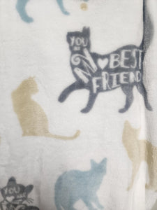 Your my Best Friend Plush Throw