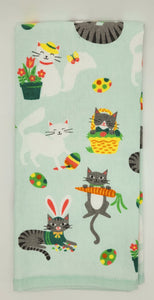Hoppy Easter Dish Towel